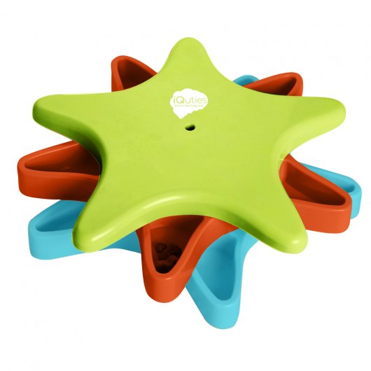 Iquties Active Training Twister Enrichment Food Puzzle/Dispenser Toy