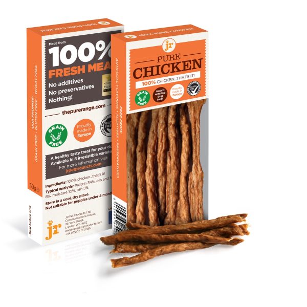 JR Pet Pure Meat Sticks Chicken 50g
