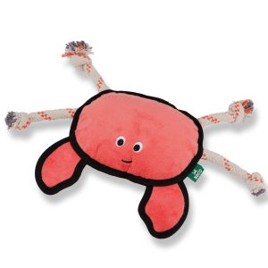 Beco Recycled Rough & Tough Crab Dog Toy
