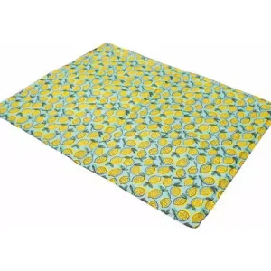 Lemon Print Rectangular Cooling Mat