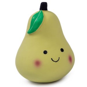 Squeaky Latex Pear Dog Toy