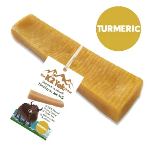 K2 Yak Chews Turmeric Flavour 100% Natural Dog Treats