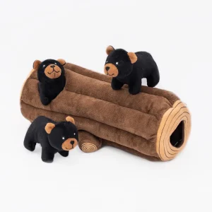 Bears in a Log Burrow (Hide and Seek) Toy