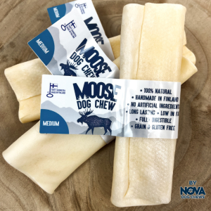 Moose Hide Dog Chew by Rauh! (larger flatter version)