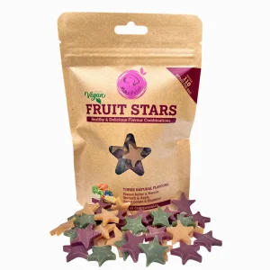 Mak's Patch Veggie Fruit Stars Training Treats (80g)