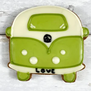 Large Handmade Campervan Biscuit by Nelson's Treats